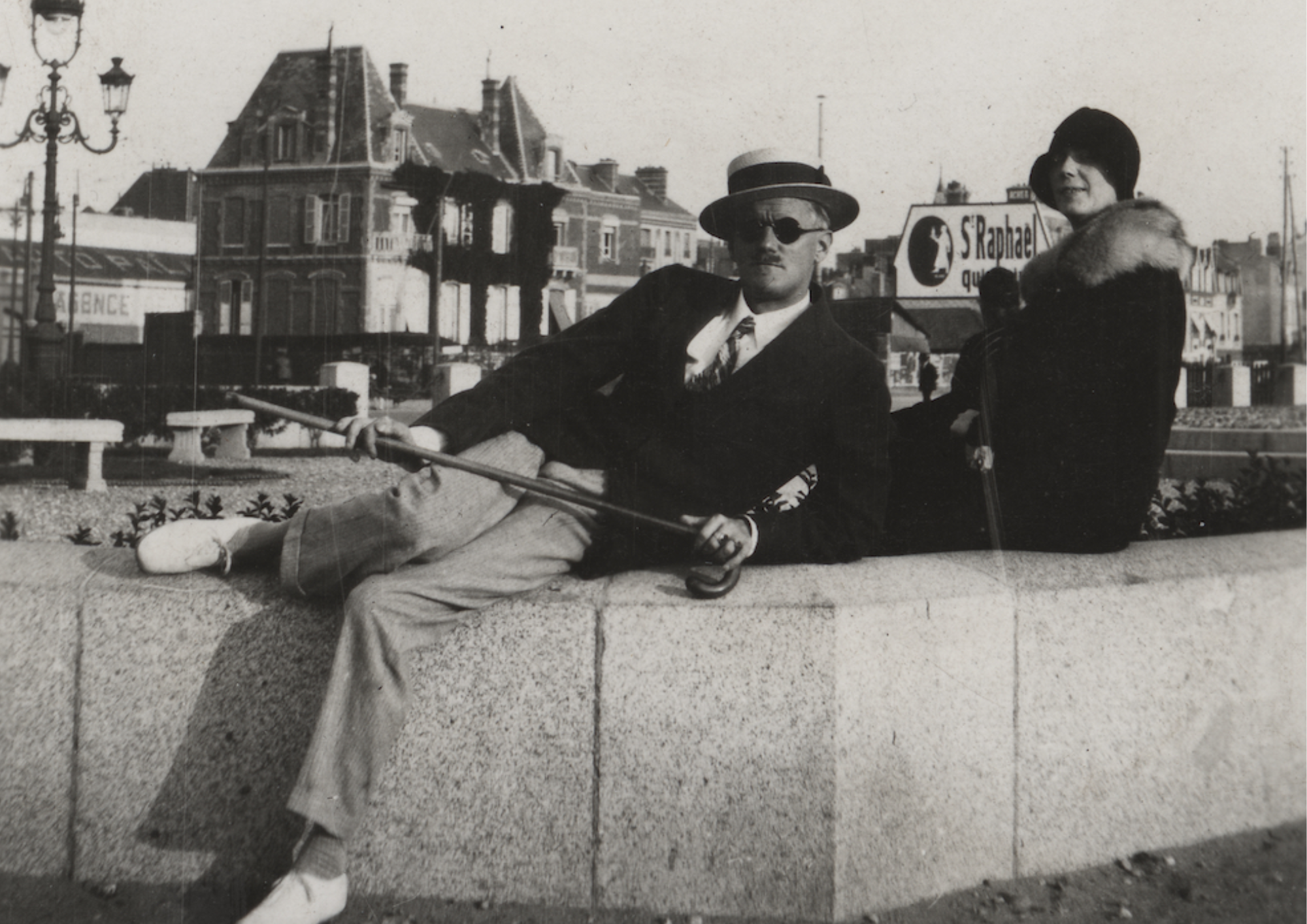 James Joyce and Nora Barnacle (1930)