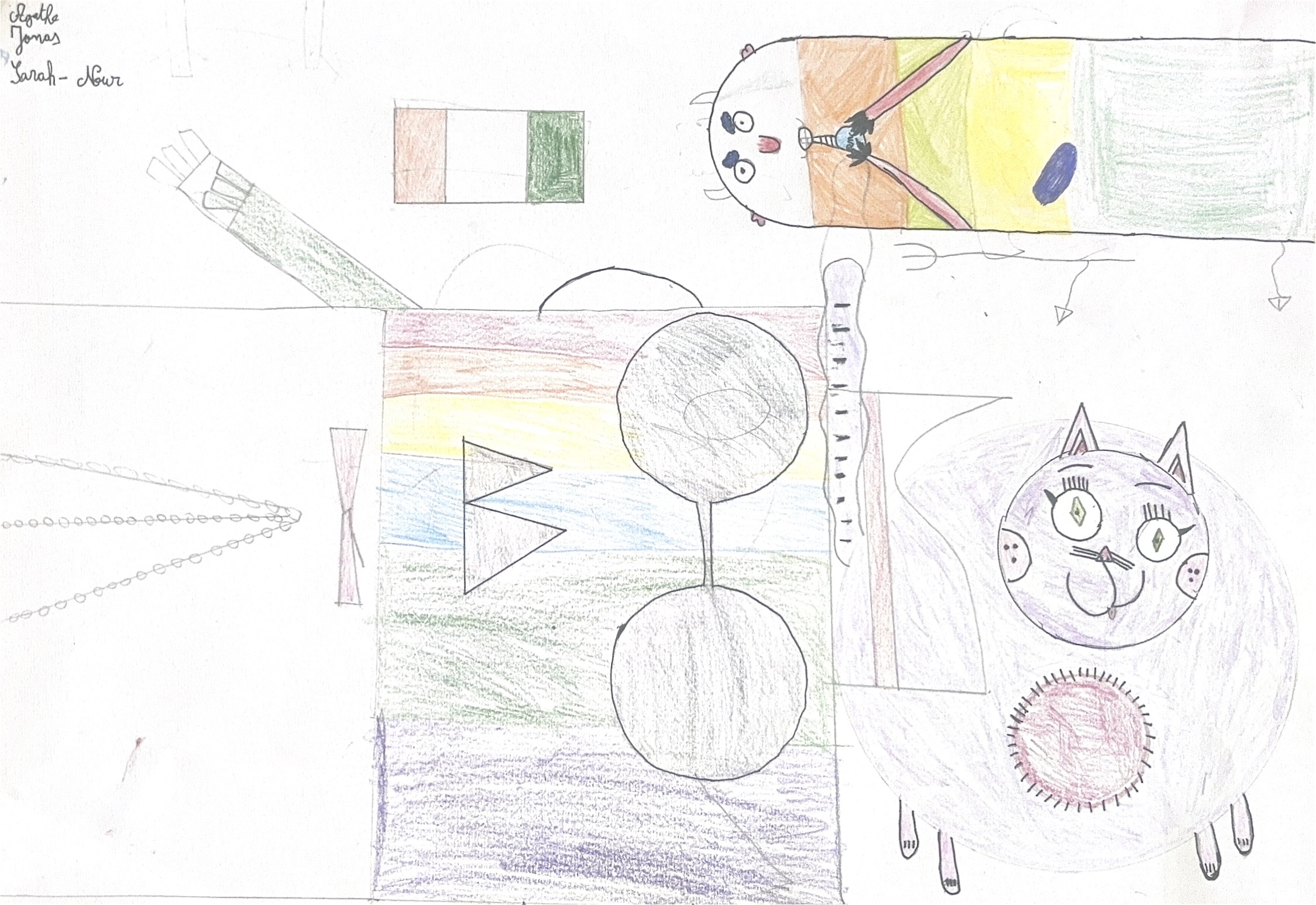 Dessin enfant CM1/2 2025 Buveur d'encre