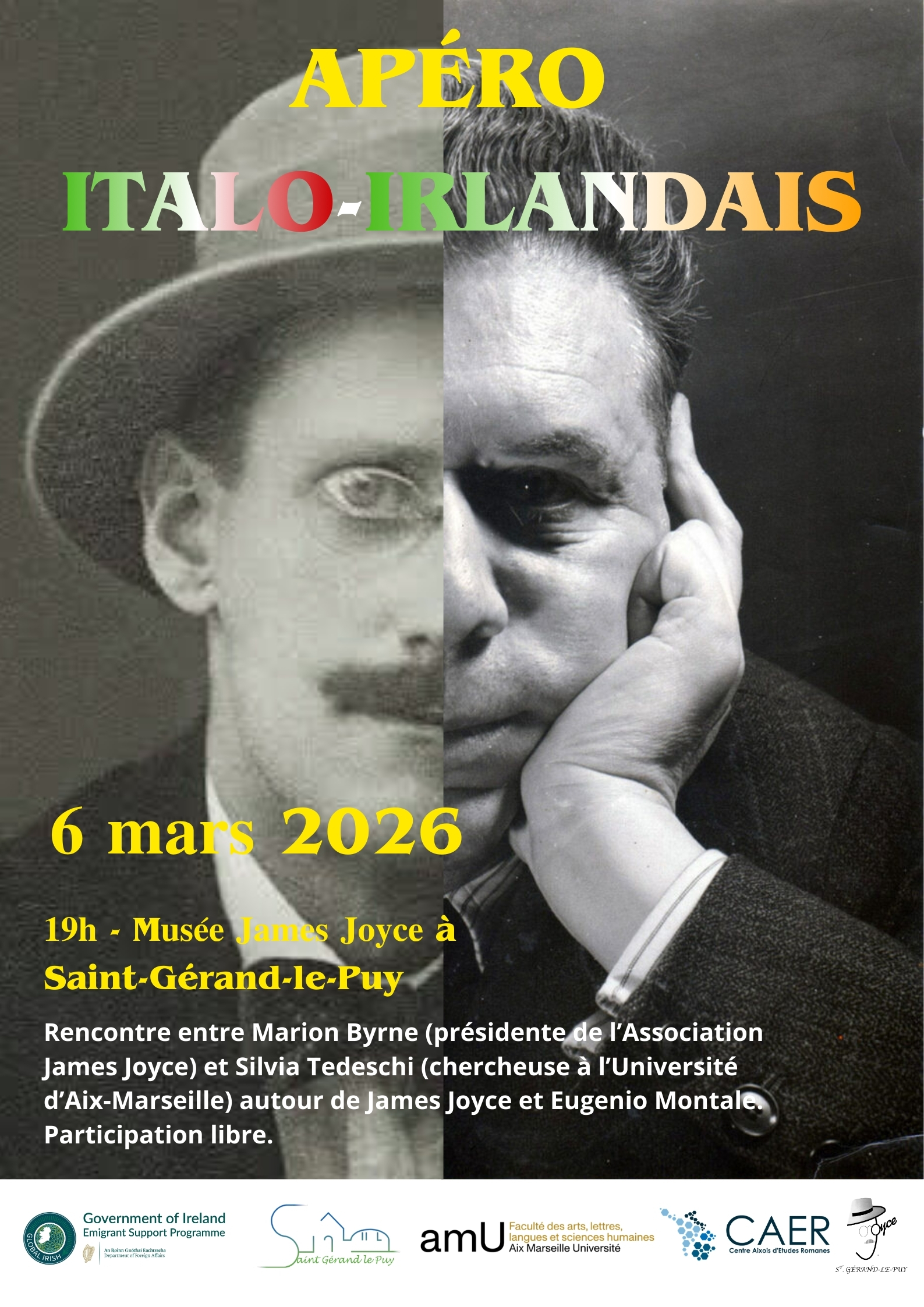 Affiche Apéro italo-irlandais